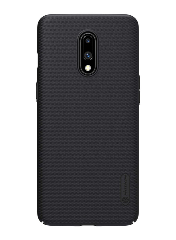 

Nillkin OnePlus 7 Frosted Shield Hard Slim Mobile Phone Case Cover, Black