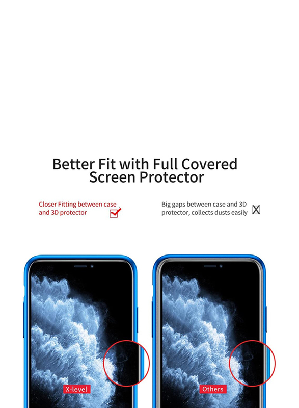 X-Level Apple iPhone 11 Pro TPU Mobile Phone Case Cover, Blue