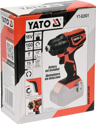 Yato 18V Electric Drill-Driver, YT-82801, Multicolour