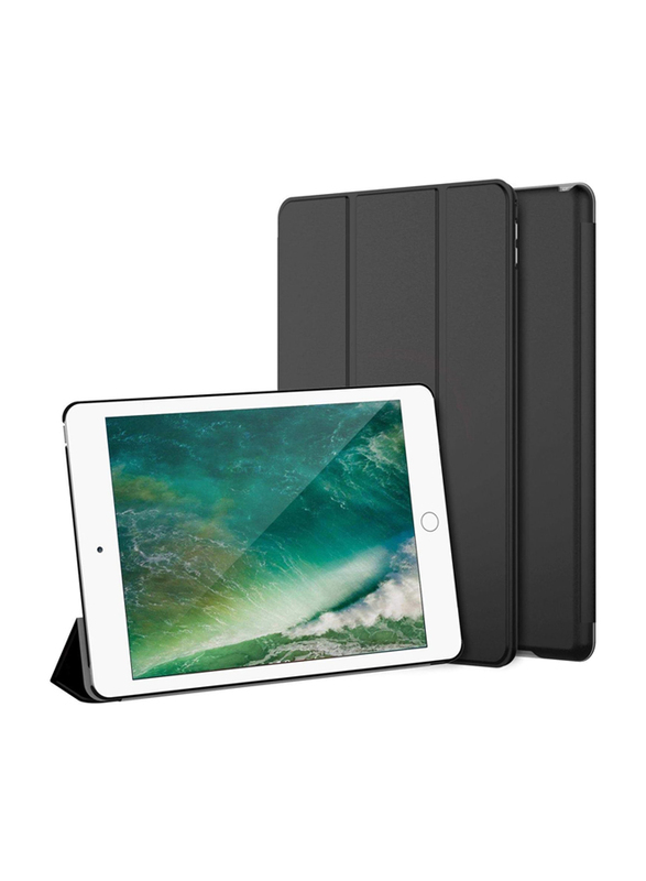 Apple iPad Air 2 Slim-Fit Smart Leather Tablet Flip Case Cover, Black