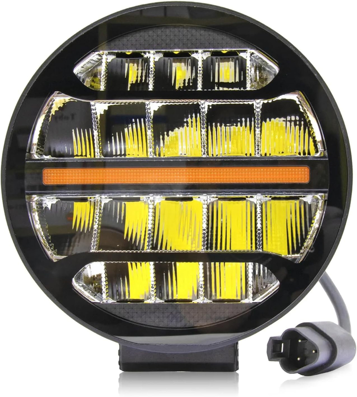 Toby's TD0390D Round Driving Light, 7-inch