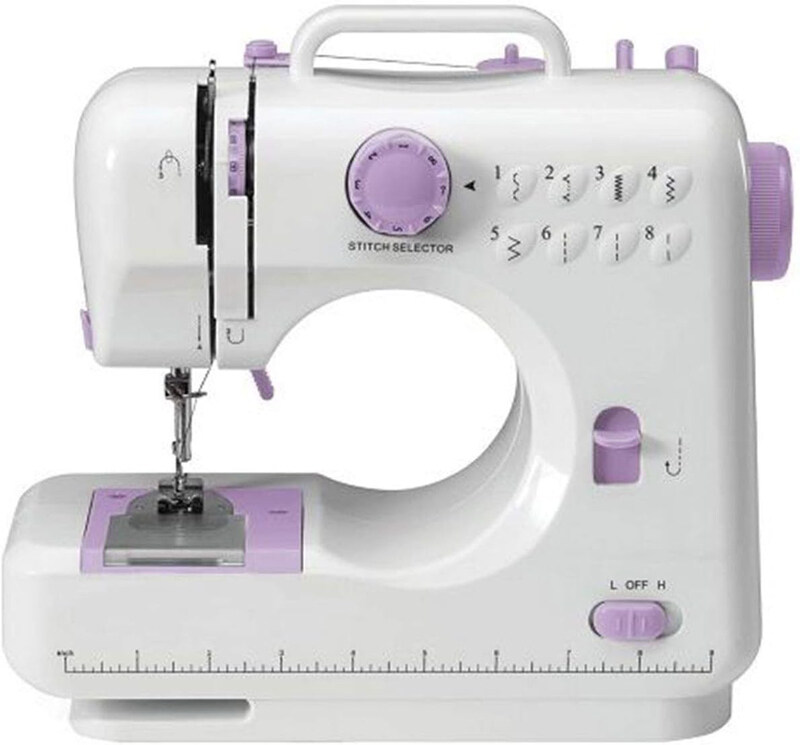 

Singer Crafting Machine With Four Stitches, White/Purple