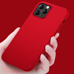 X-level Apple iPhone 12 Pro Max Mobile Phone Case Cover, Red