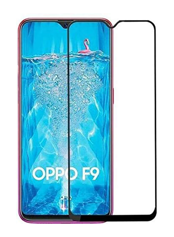 

Generic Oppo F9 5D Tempered Glass Screen, Black