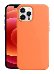 Apple iPhone 12 Pro Max Silicone Mobile Phone Case Cover, Orange