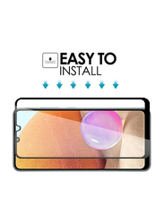 Nice.Store.UAE Samsung Galaxy A32 4g/A31 Edge-to-Edge Full Glue Screen Protector, Clear/Black