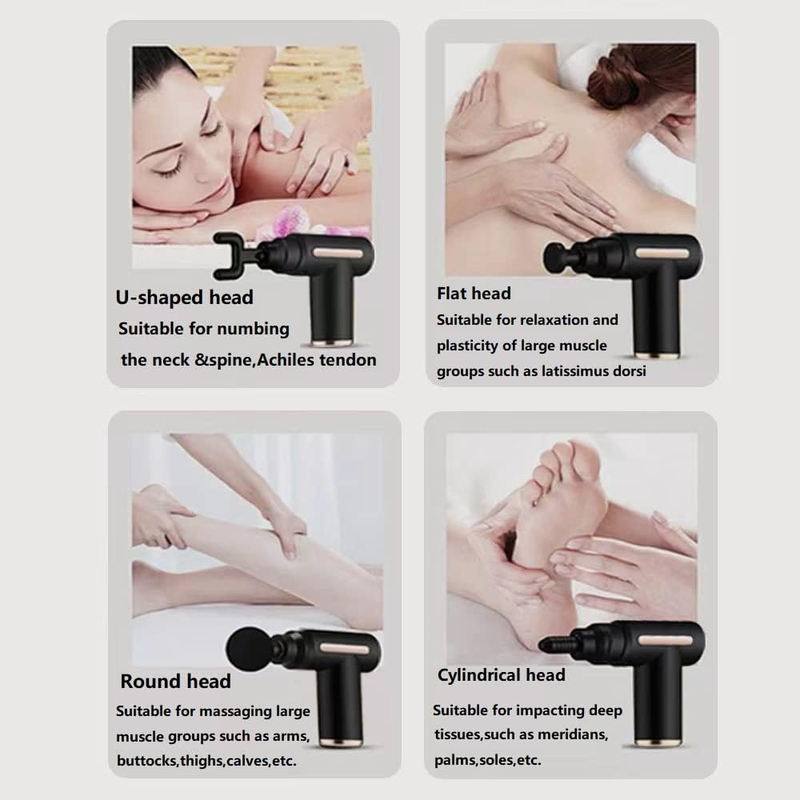 Massager Portable Pocket Body Massage Gun, Black