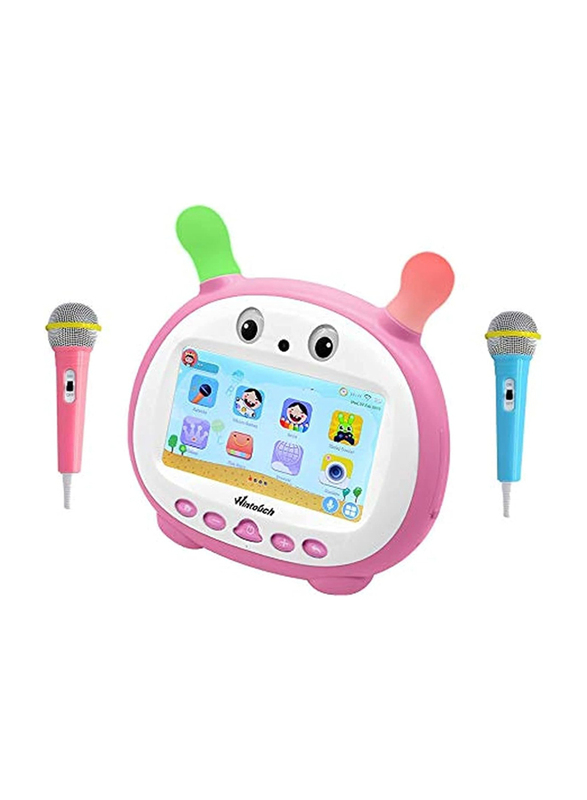 Wintouch K79 16GB Pink 7-inch Kid's Tablet with Double Karaoke Mic, 1GB RAM, WiFi only