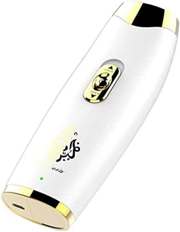 Bukhoor New Portable Arabic Electric Bukhoor Incense Burner, White