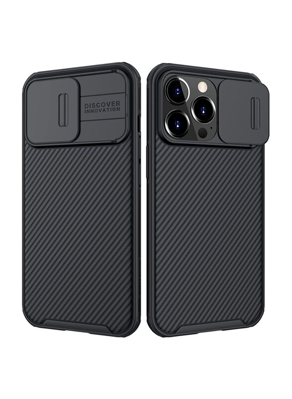 

Nillkin Apple iPhone 13 Pro CamShield Max with Slide Camera Case Cover, Black