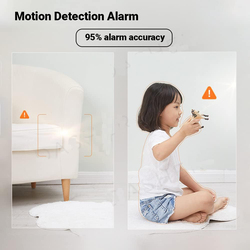 Xiaomi Mijia H.265 1080P 360 Degree Night Vision IP Baby Monitor Camera, White