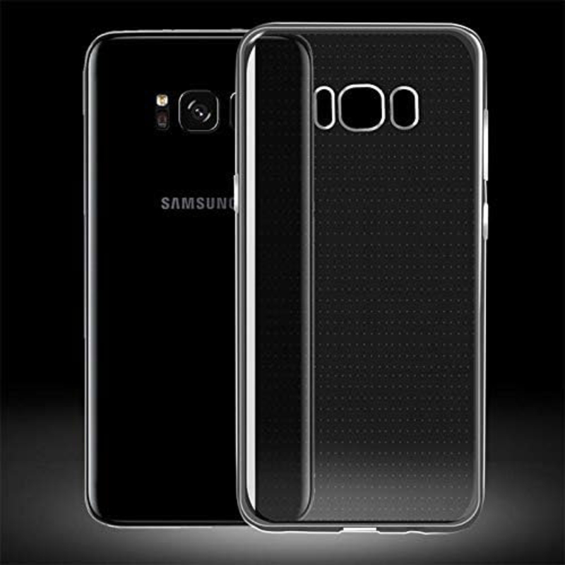 Samsung Galaxy S8 Crash Proof Shock Proof Soft TPU Mobile Phone Case Cover, Clear