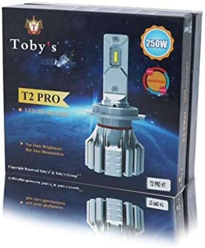 Toby's T2 Pro H7 High Brightness Light, 250W