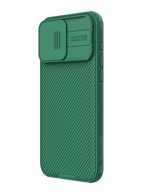 Nillkin Apple iPhone 15 Pro Cam Shield Pro Series Designed Mobile Phone Case Cover, Deep Green