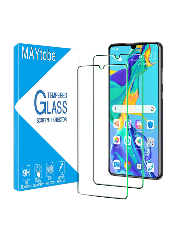 

Generic Huawei P30 MAYtobe 0.33mm 9H Hardness Anti-Scratch Bubble Free Tempered Glass Screen Protector, Clear