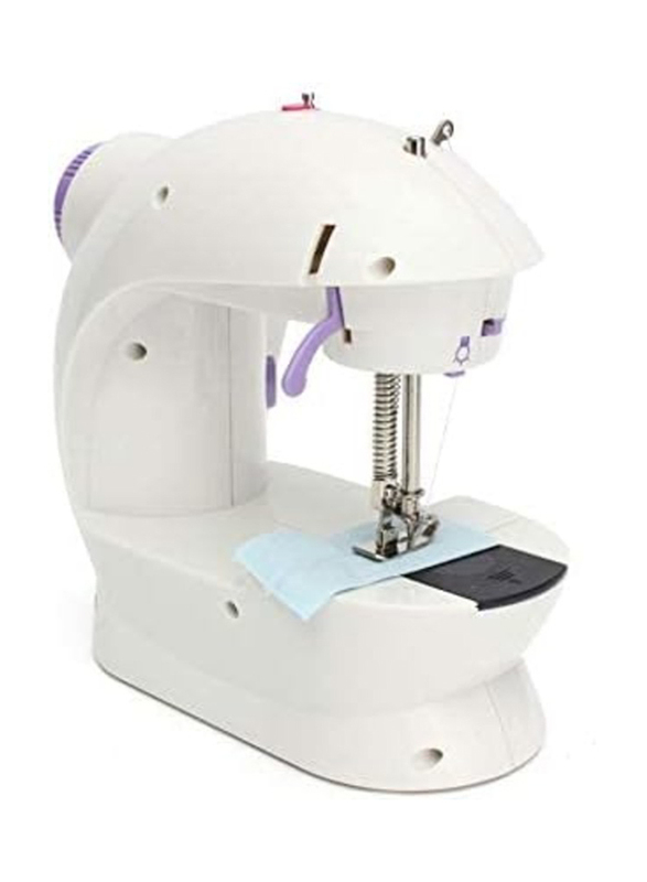 Mini Portable Electric Operated Sewing Machine, White