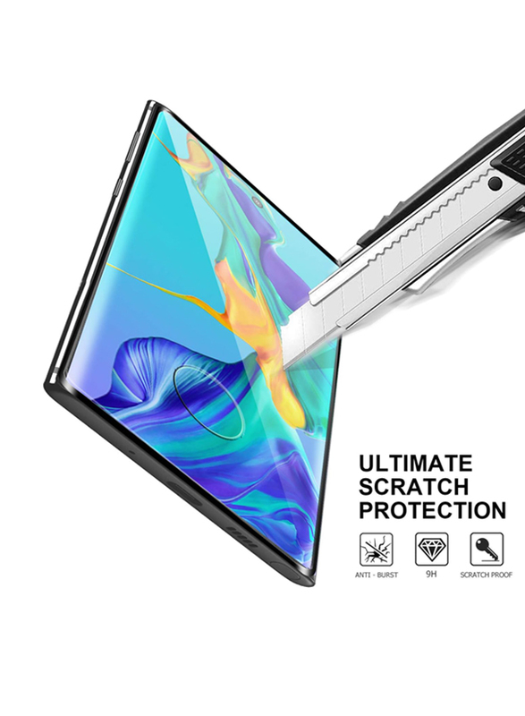 ELTD Samsung Galaxy Note 10 Plus Anti-Scratch Full Coverage Tempered Glass Screen Protectors, 2 Pieces, Clear