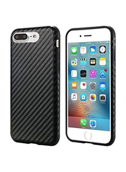 Apple iPhone 8 Plus Super-Slim Anti-Slip Grip Full Body Protector Mobile Phone Case Cover, Black