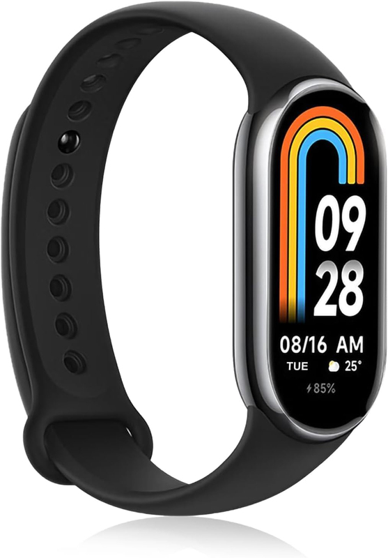 

Xiaomi Mi Smart Band 8 - 1.62 Inch Fitness Tracker, Black, Chinese Version