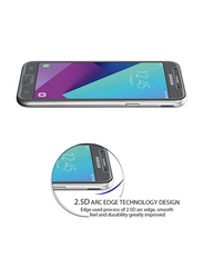 Samsung Galaxy A7 9H Hardness 2.5D Curved Tempered Glass Screen Protector, Clear