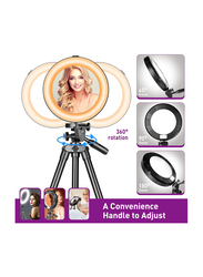 Universal Selfie Ring Light, Black