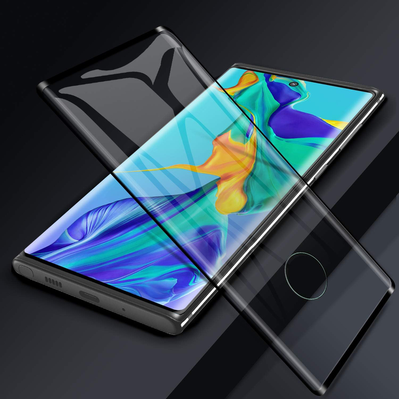 ELTD Samsung Galaxy Note 10 Plus Anti-Scratch Full Coverage Tempered Glass Screen Protectors, Clear