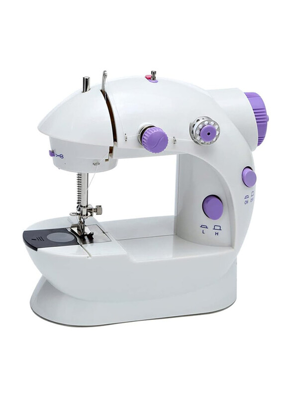 

Generic Mini Sewing Machine with Micro Pedal, White