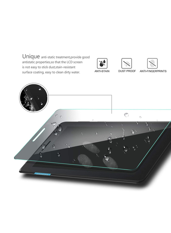 ELTD Lenovo Tab E7 Anti-Scratch Tempered Glass Screen Protector, Clear