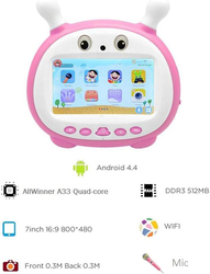 K79 16GB Pink 7-Inch Kids Tablet, 1GB RAM, WiFi Only