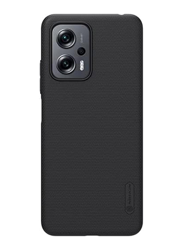 Xiaomi Redmi Note 11t Pro/11T Pro+ 5g/Poco X4 GT 5g Nillkin Super Frosted Shield Back Mobile Phone Case Cover, Black