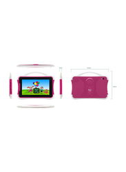 Wintouch K701 16GB Pink 7-inch Kid's Tablet with Educational Games, 1GB RAM, Zoom Class Enabled, WiFi + ‎Cellular