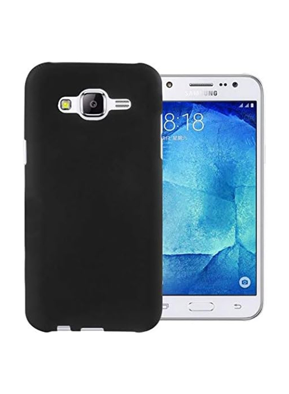 Samsung Galaxy J7 TPU Mobile Phone Case Cover, Black