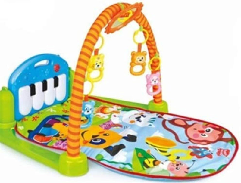 

Generic Play Mat Activity Gym Kick and Newborn Toy with Piano, Ages 4+