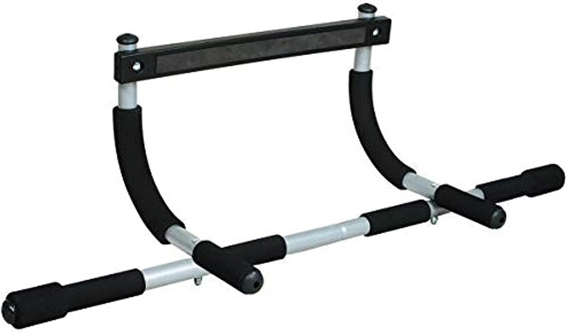 

Generic Iron Gym Total Upper Body Workout Bar, Black/White