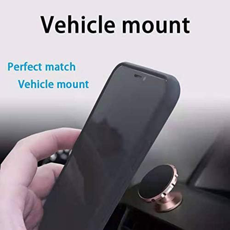 Apple iPhone 12/12 Pro 6.1-inch Mobile Phone Case Cover with Wristband Bracket Care Stand Support Magnet Holder, Black