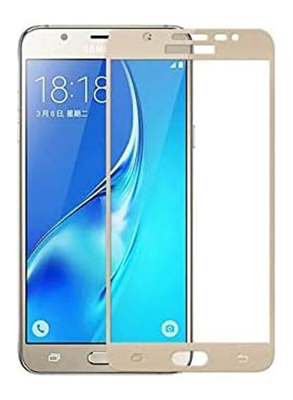 

Generic Samsung Galaxy j4 2018 Tempered Glass Screen Protector, Gold