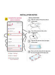 Samsung Galaxy S23 5G 6.1-inch Tempered Glass Screen Protector & Camera Lens Protector, 4 Piece, Clear