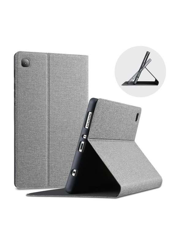 X-Level Samsung Galaxy Tab A7 Lite 8.7-Inch 2021 SM-T225/T220/T225N Slim Lightweight TPU Shell Stand Cover with Auto Sleep, Grey