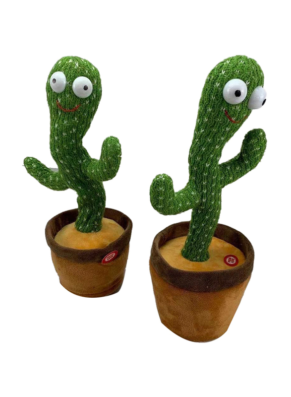 Dancing Cactus Learn to Speak and Shine Twist the Cactus Plush Toy, All Ages