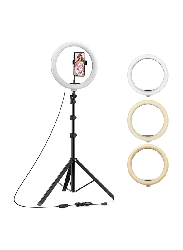 Universal Professional Shooting Big Ring Light, Black