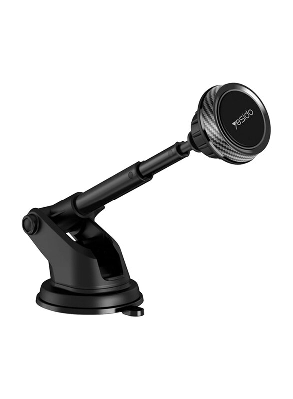 

Yesido Universal Magnetic Holder Retractable Car Holder, Black