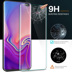 ELTD Samsung Galaxy S10 Plus Anti-Scratch Tempered Glass Screen Protector, Clear