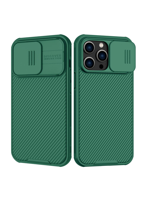 Nillkin Apple iPhone 14 Pro 6.1-inch CamShield Pro Mobile Phone Case Cover, Deep Green