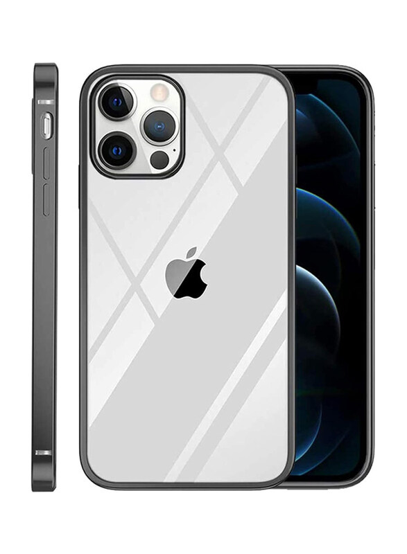 

Generic Apple iPhone 12 Pro Silicone Shockproof Mobile Phone Case Cover, Clear