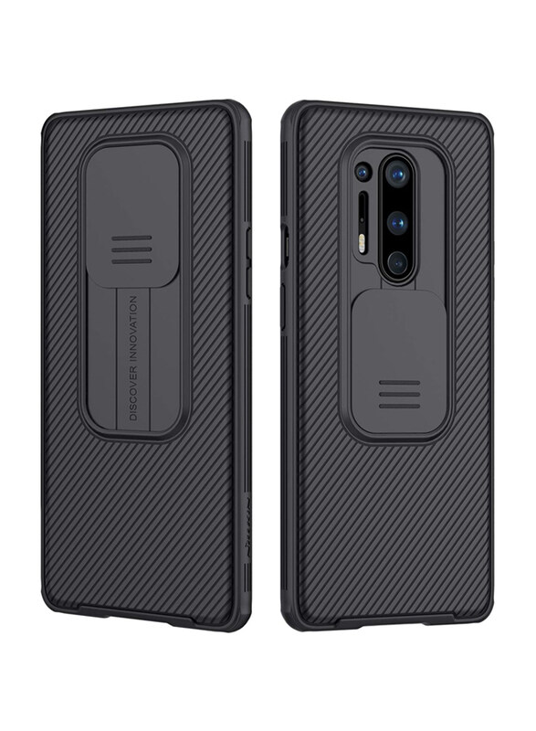 

Nillkin OnePlus 8 CamShield Protection Mobile Phone Case Cover with Slide Camera Cover, Black