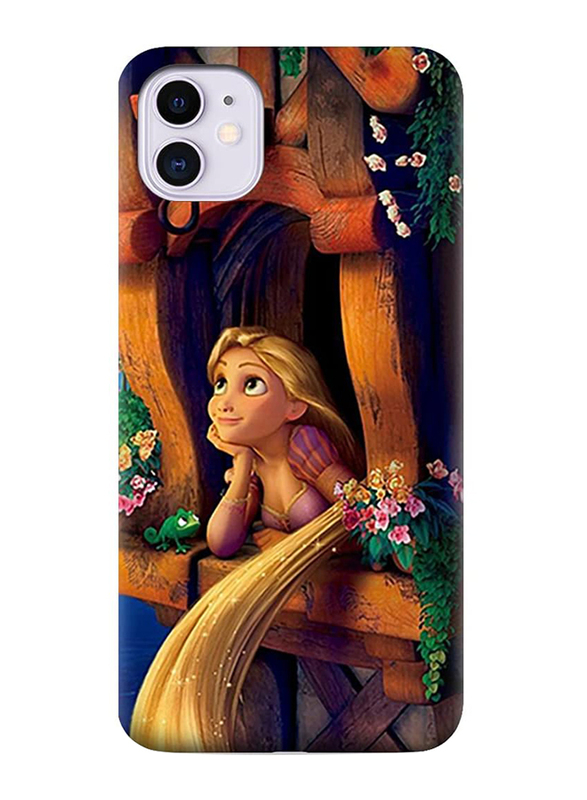 Apple iPhone 11 TPU Rapunzel Design Mobile Phone Case Cover, Multicolour