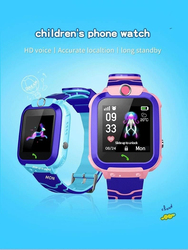 Kids Waterproof Smartwatch, GPS + Cellular, Blue