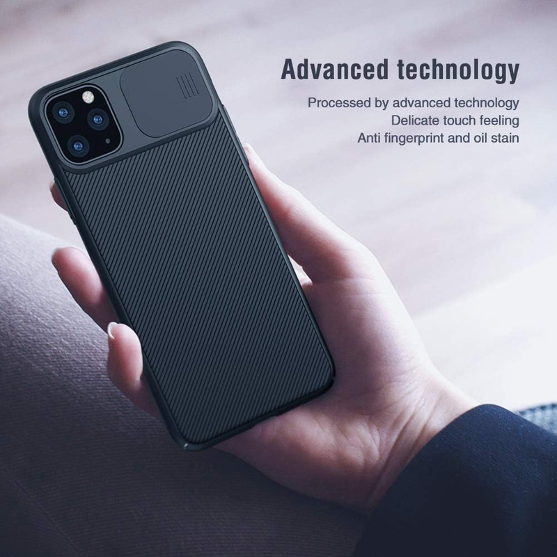 Nillkin Apple iPhone 11 Pro 5.8 inch (2019) Camshield Series Mobile Phone Case Cover with Slide Camera Cover, Black