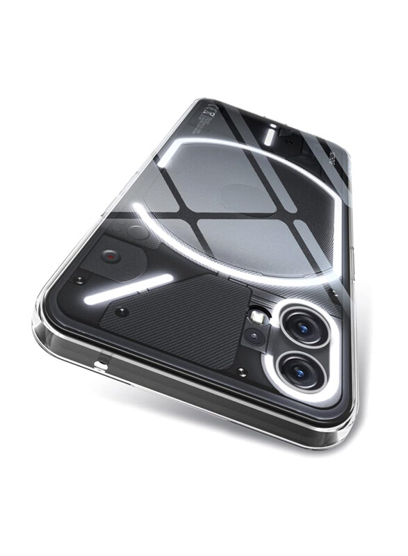 

X-Level Nothing Phone 1 Slim Fit Ultra-Thin Soft TPU Anti-Slip Grip Lightweight Anti-Scratch Back Case Cover, Clear
