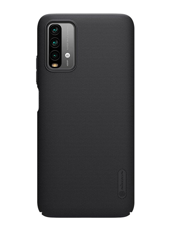 Nillkin Xiaomi Redmi 9T Super Frosted Shield Hard Slim Fit Designed Mobile Phone Case Cover, Black